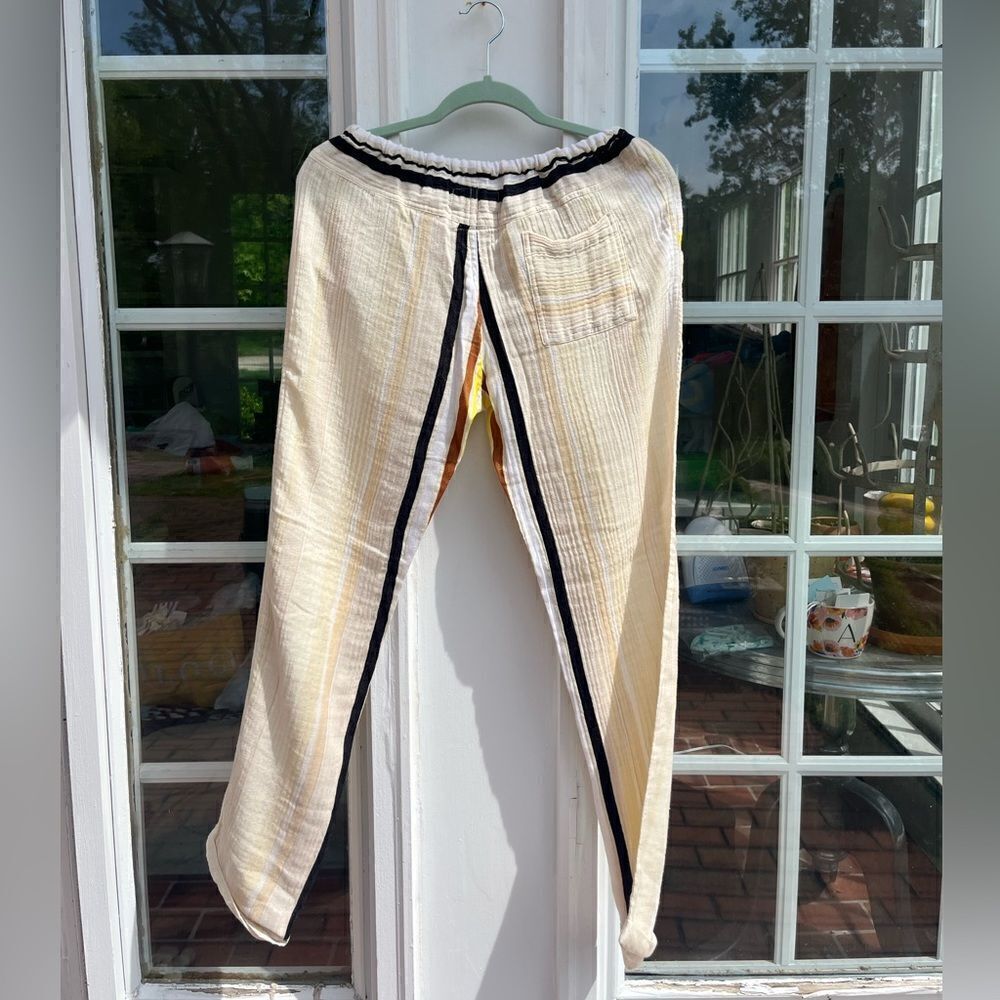 Ace & Jig Antique Gauze Striped Pants - Picture 4 of 12